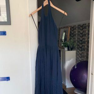 Vintage Ralph Lauren Halter Midi Dress